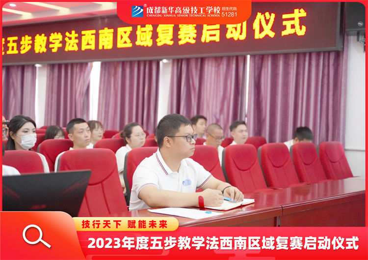 2023年度五步教學法西南區域復賽啟動儀式