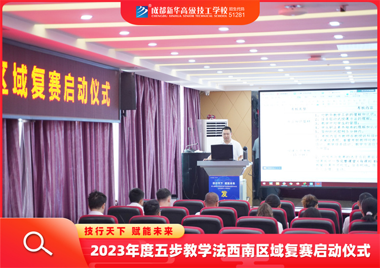 2023年度五步教學法西南區域復賽啟動儀式