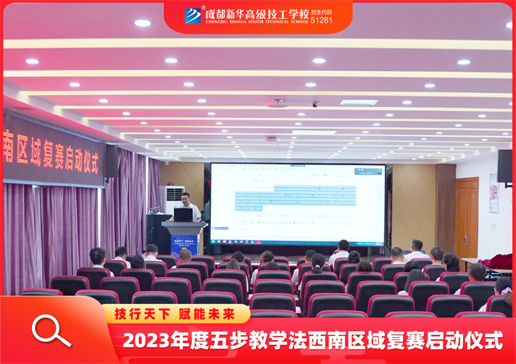 2023年度五步教學法西南區域復賽啟動儀式